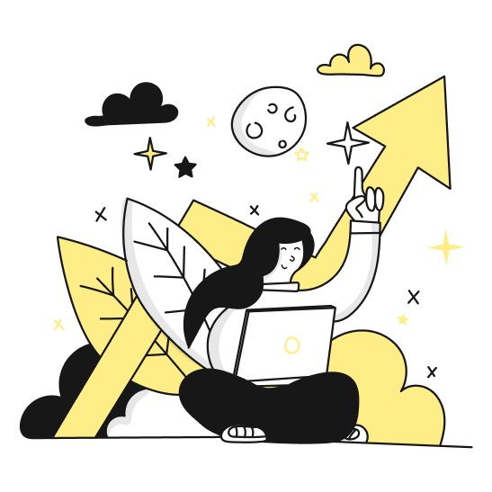 Hosting Growth Illustration